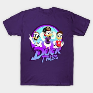 DuckTalks Logo Purple T-Shirt